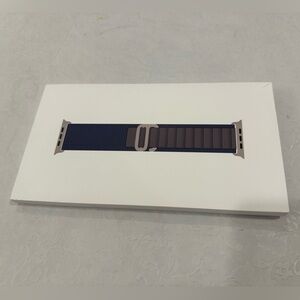 Blue Alpine Loop Apple Watch Band (49MM)
Open Box / Never Worn 
Retails for $99
